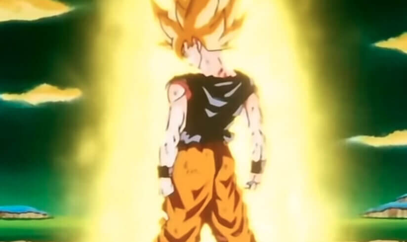 When does Goku go Super Saiyan?