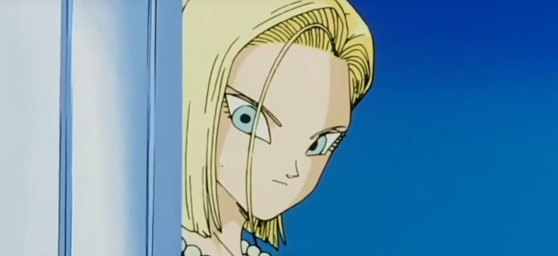 android 18 is naked