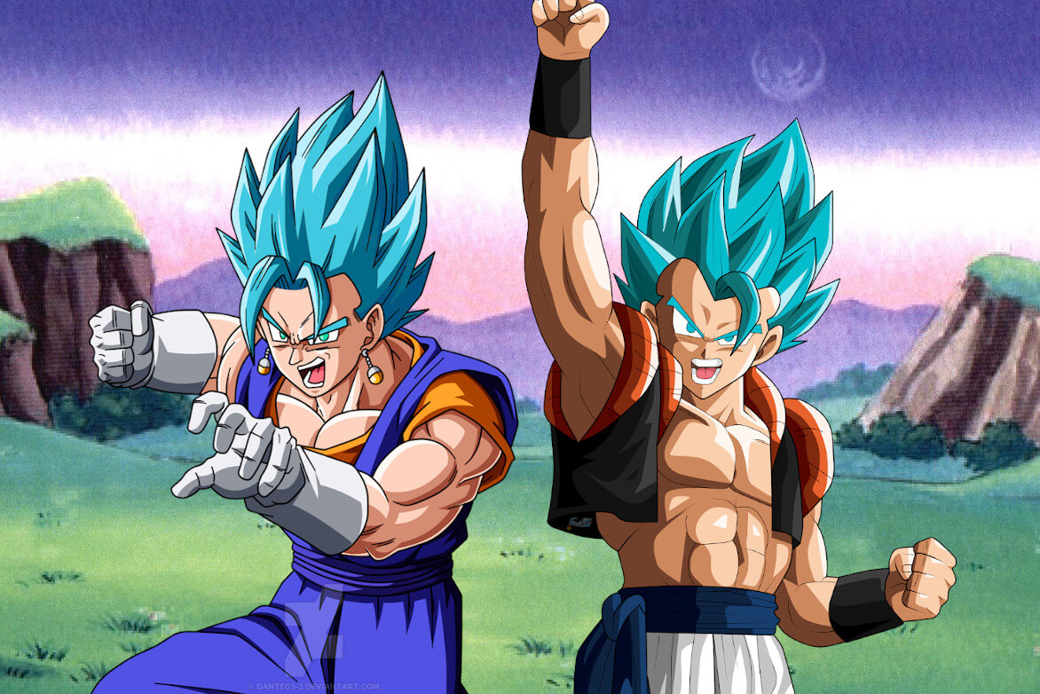 What if Gogeta from the Broly movie fought Vegito from the Future