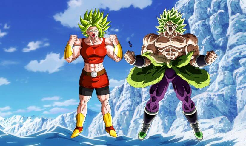 Is Kale related to Broly?